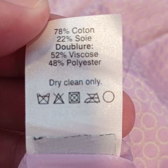 J Crew Women Skirt Purple Sz 4 Pleats Skater Lined Preppy Classic Pastel Easter - Picture 12 of 13